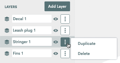 Reordering Layers